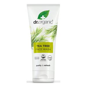Organic Tea Tree Face Wash 200 - Dr. Organic Hudpleje  - 5060176672710
