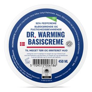 Warming Basiscreme 450 - Dr. Warming Hudpleje  - 5709572006186