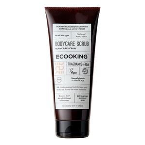 Ecooking Bodycare Scrub Fragrance Free 200 - Ecooking Hudpleje  - 5712350500837