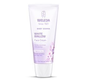Hvid Weleda Face Cream White Mallow 50ml - Weleda Hudpleje  - 4001638096669