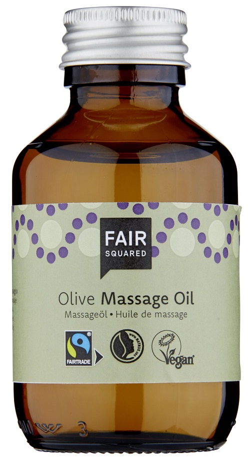 Fair Squared Økologisk Olive Basis Massage Oil - Fair Squared Hudpleje  - 4260365855264