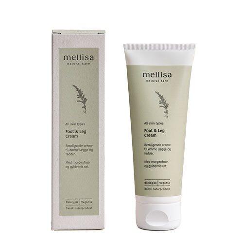 Mellisa Foot & Leg Cream 75ml - Mellisa Hudpleje  - 5709915089913