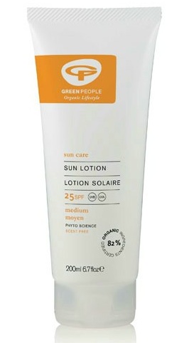 Grøn Green People Sun Lotion Spf Duft 200ml - Green People Hudpleje  - 5034511002562