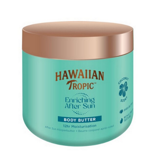 Hawaiian Tropic After Sun Body Butter Exotic Coconut 250 - Hawaiian Tropic Hudpleje  - 5099821002718
