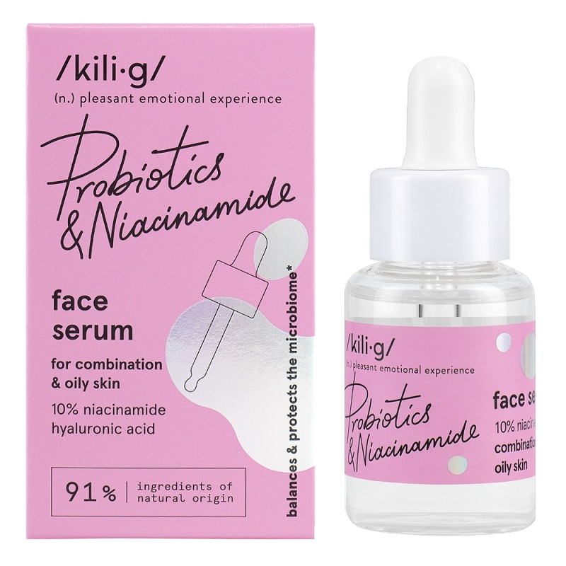 Kiliampx2219 Probiotics & Niacinamide Face Serum - Kili G Hudpleje  - 4770001007198