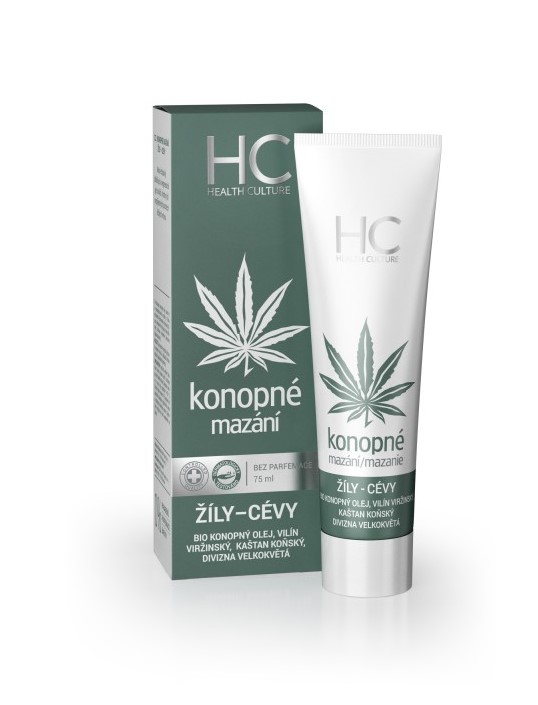 Cannabis Health Culture Creme Mod åreknuder ødemer - Health Culture Hudpleje  - 8592620001045