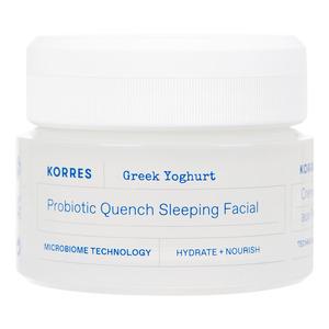 Korres Greek Yoghurt Probiotic Quench Sleeping Facial - Korres Hudpleje  - 5203069106484