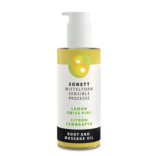 Sonett Krops & Massageolie Citron Cembrafyr 145 - Sonett Hudpleje  - 4007547772540