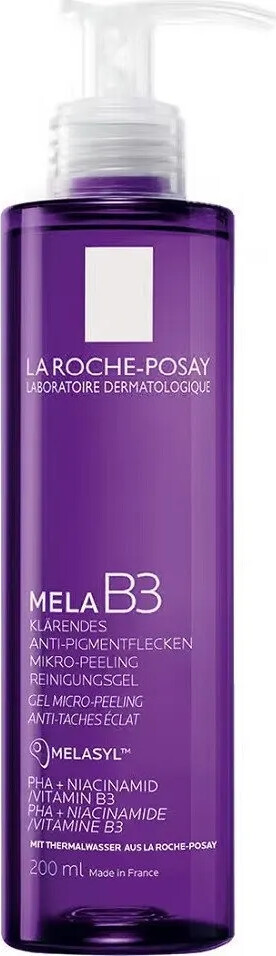 Roche Posay Mela Micro Peeling Gel 200 - La Roche Posay Hudpleje  - 3337875890069