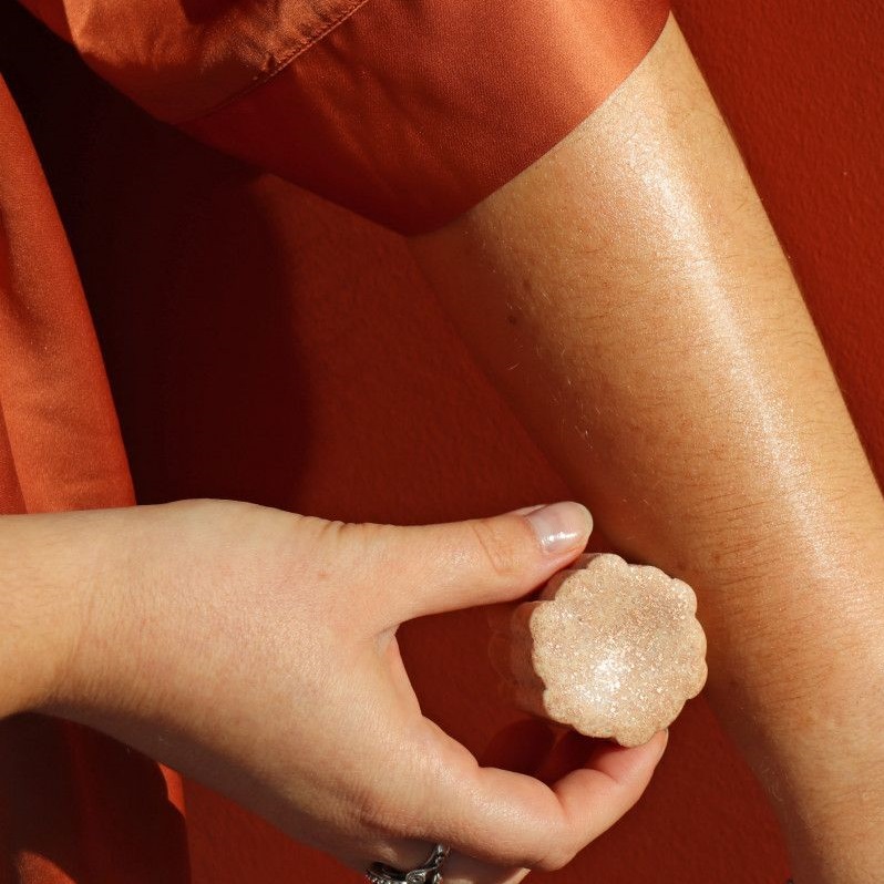 Lamazuna Coco Butter Bodyoil Bar Med Glimmer Limited Edition - Lamazuna Hudpleje  - 3760345484916