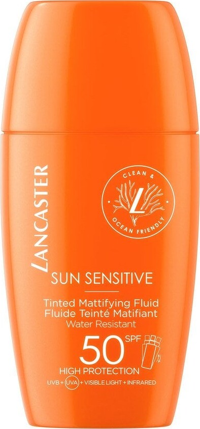 Lancaster Sun Sensitive Tinted Matt Fluid Spf - Lancaster Hudpleje  - 3616304472411