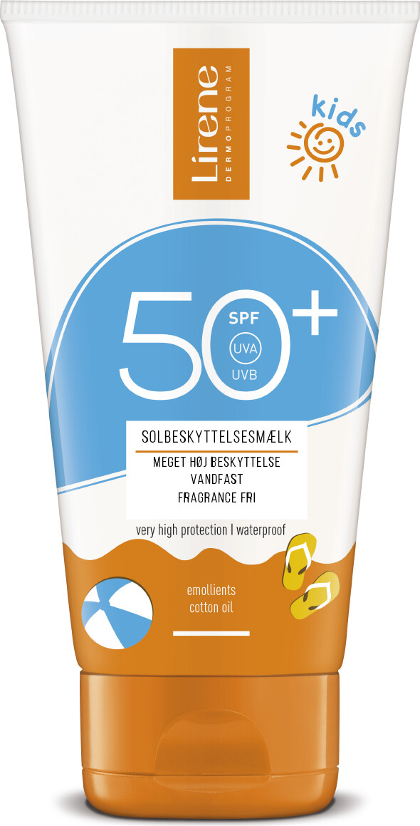 Lirene Solbeskyttende Kropslotion Til Børn Spf - Lirene Hudpleje  - 5900717110809