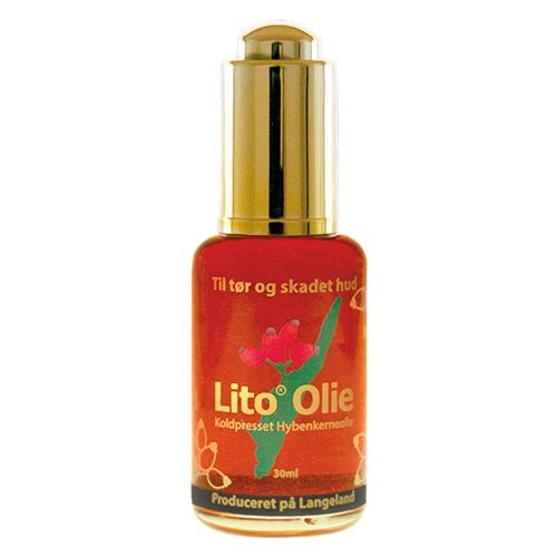 Lito Olie Med Duft Citrongræs 30ml - Lito Hudpleje  - 5705619010062