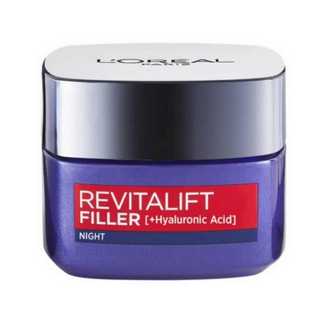 Loreal Revitalift Filler Night Cream - Loreal Hudpleje  - 3600523201501