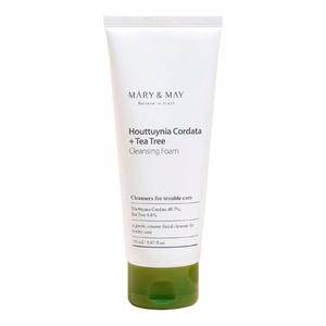 Maryampmay Houttuynia Cordata Tea Tree Cleansing Foam 150 - Mary&may Hudpleje  - 8809670680978