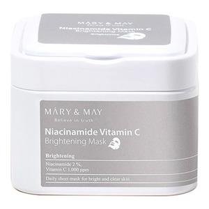 Maryampmay Niacinamide Vitamin Brightening Mask Stk - Mary&may Hudpleje  - 8809670681401