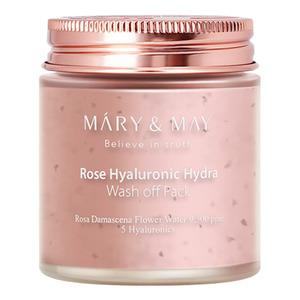 Maryampmay Rose Hyaluronic Hydra Wash Off Pack 125 - Mary&may Hudpleje  - 8809670681586
