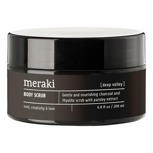Meraki Charcoal Bodyscrub Deep Valley 200 - Meraki Hudpleje  - 5707644913837