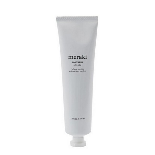Meraki Foot Scrub Calm Cedar 100 - Meraki Hudpleje  - 5707644808010