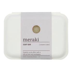 Meraki Sæbebar Sesame Scrub 100 - Meraki Hudpleje  - 5707644894044