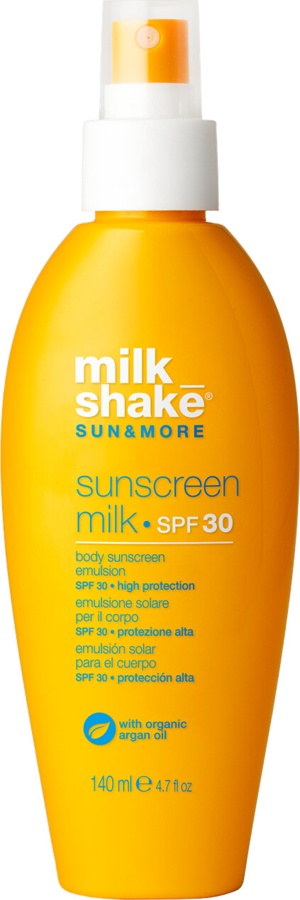 Milkshake Sunampmore Sunscreen Milk Spf 140 - Milkshake Hudpleje  - 8032274185949