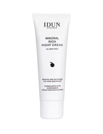 Idun Minerals Mineral Rich Night Cream 50ml - Idun Minerals Hudpleje  - 7340074771172