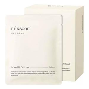 Mixsoon Soybean Milk Pad 10x3 Stk - Mixsoon Hudpleje  - 8809732911446