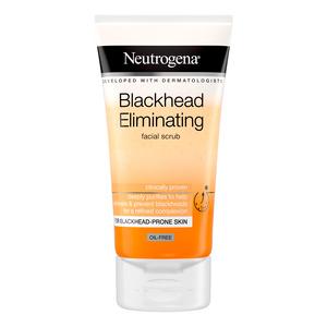 Sort Neutrogena Blackhead Eliminating Facial Scrub 150 - Neutrogena Hudpleje  - 3574661498478
