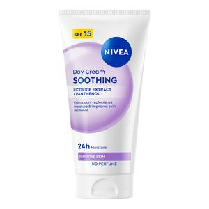 Nivea Soothing Day Cream Spf15 - Nivea Hudpleje  - 4005808924417