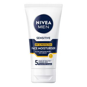 Nivea Men Sensitive Face Cream Spf15 - Nivea Hudpleje  - 4006000027043