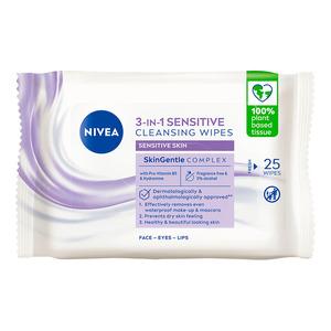 Nivea Sensitive Cleansing Wipes Stk - Nivea Hudpleje  - 4005900283252