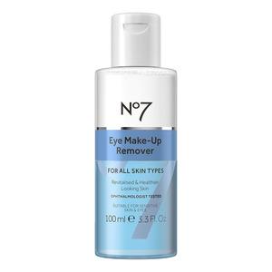 No7 Radiant Results Cleansing Eye Make Remover 100 - No7 Hudpleje  - 5000167324082