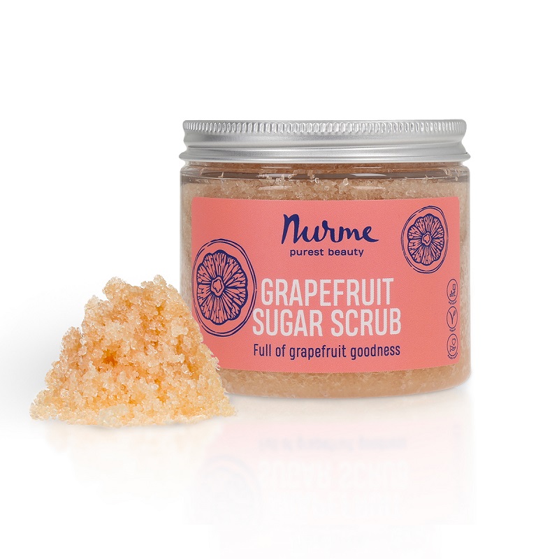 Nurme Body Sugar Scrub Grapefruit - Nurme Hudpleje  - 4742763003718