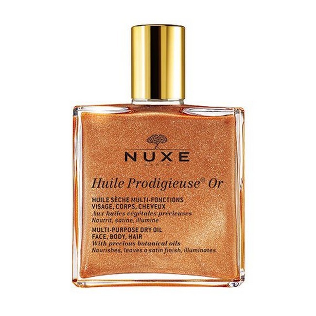 Guld (Gold) Nuxe Huile Prodigieuse Multi Purpose Dry Oil - Nuxe Hudpleje  - 3264680002021