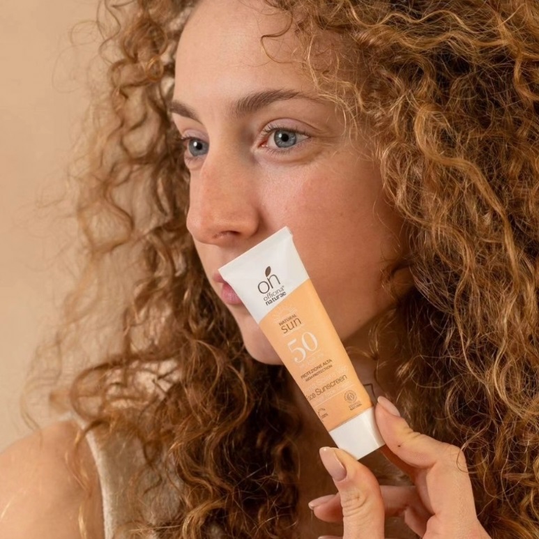 Officina Naturae Solcreme Spf Ansigt & Decollet - Hudpleje - 8033148536546