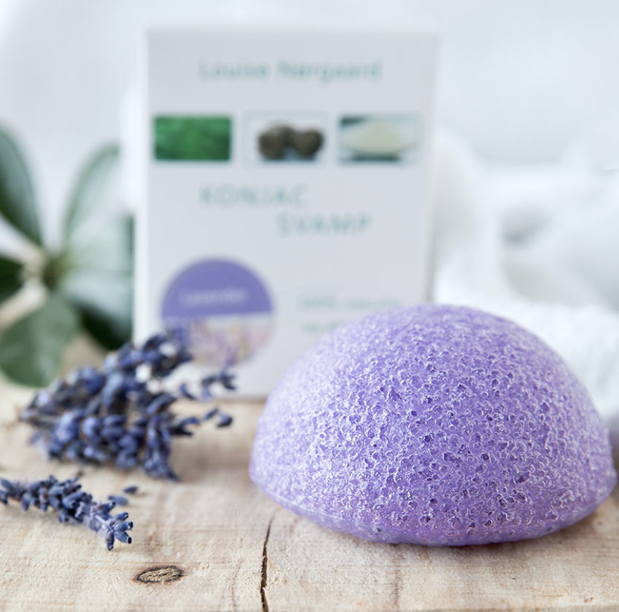 Organic Konjac Lavendel Svamp - Organic Konjac Hudpleje