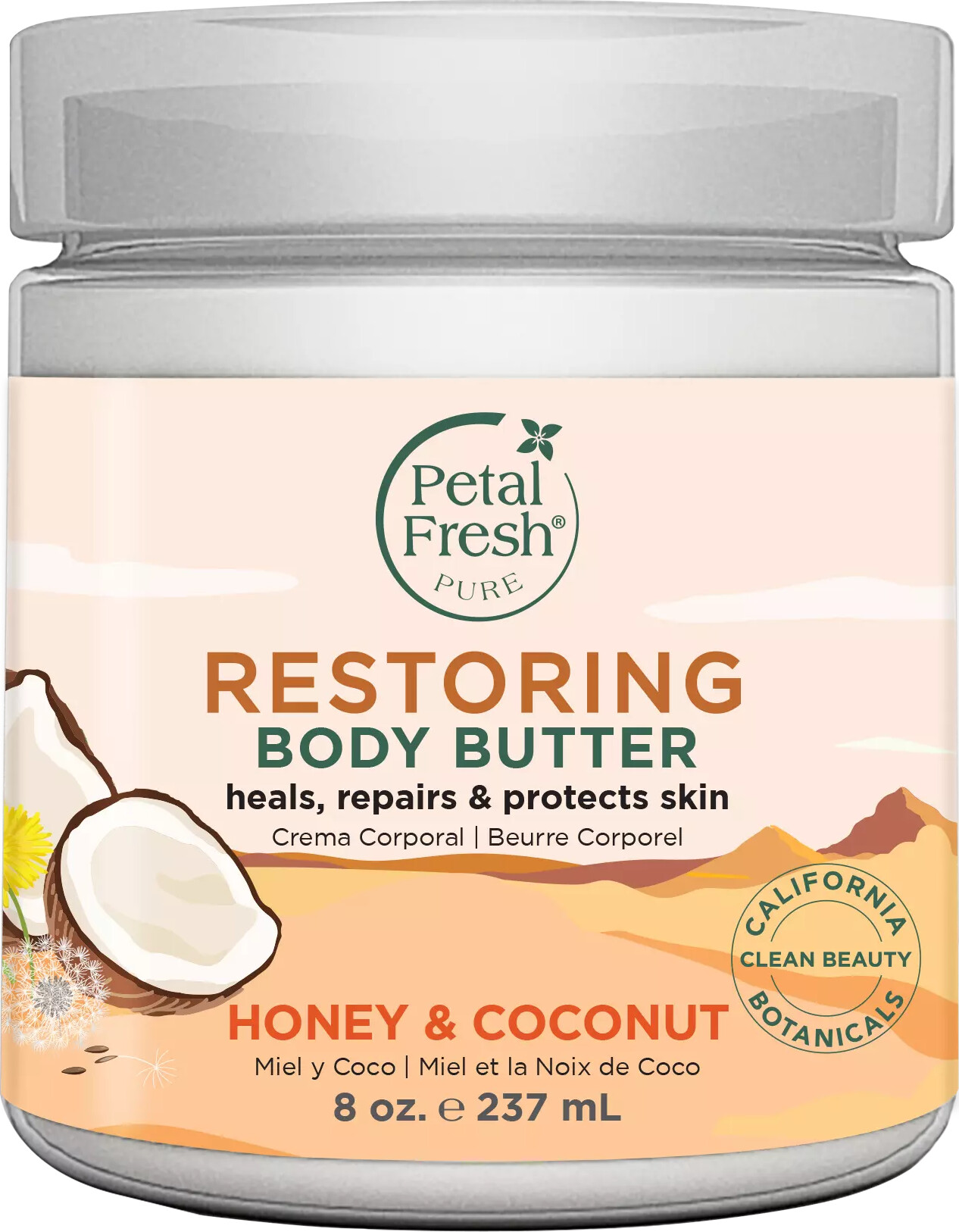 Petal Fresh Pure Honey & Coconut Body Butter - Petal Fresh Hudpleje  - 0713708421045
