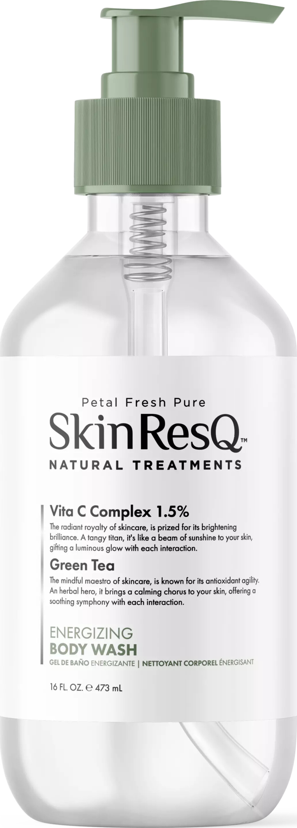 Petal Fresh Skin Resq Energizing Body Wash 473 - Petal Fresh Hudpleje  - 0713708420062