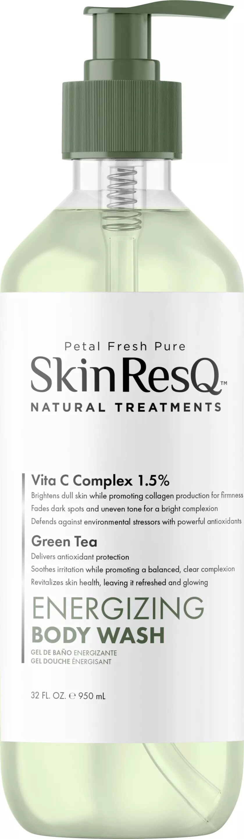 Petal Fresh Skin Resq Energizing Body Wash 950 - Petal Fresh Hudpleje  - 0713708420161