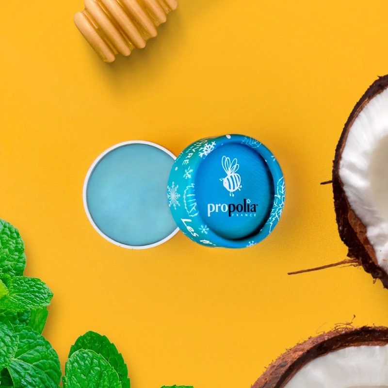 Propolia Økologisk Læbepomade Honning Spirulina Menthol - Propolia® Hudpleje  - 3760001822786