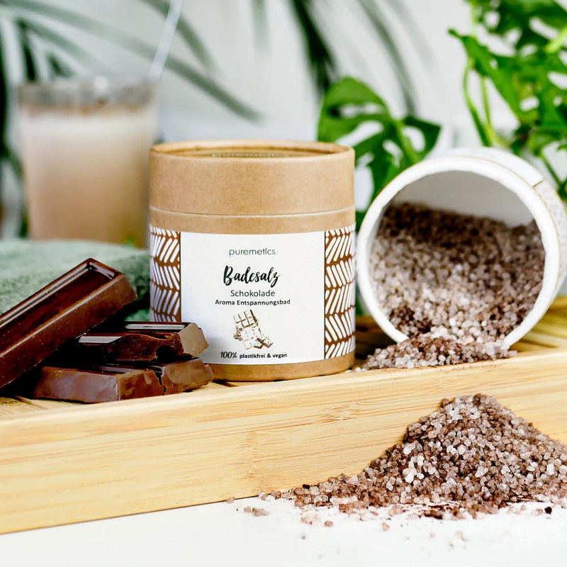 Puremetics Badesalt Chokolade - Puremetics Hudpleje  - 4251844904047