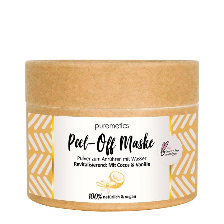 Puremetics Peel Off Maske Cocos & Vanillia - Puremetics Hudpleje  - 4260519421376