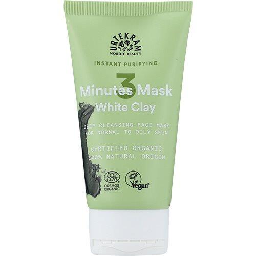 Urtekram Purifying Minutes Face Mask 75ml - Urtekram Hudpleje  - 5701058011776