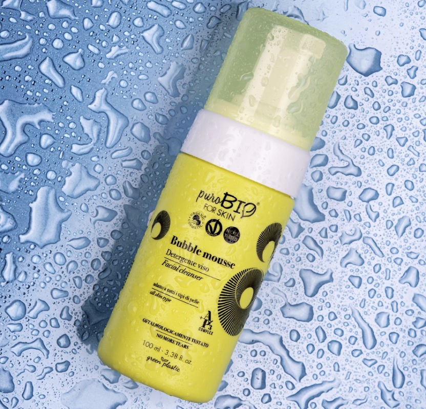 Purobio Cosmetics Bubble Mousse Facial Cleaner - Hudpleje  - 8051411363668