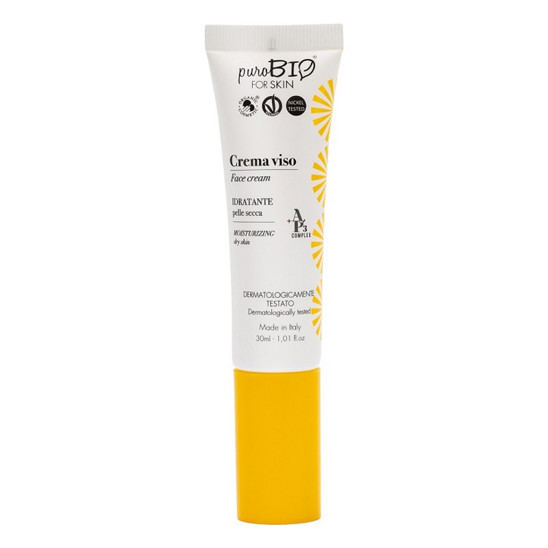 Purobio For Skin Face Cream Tør Hud - Hudpleje  - 8051411363729