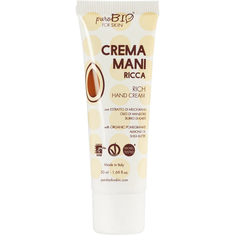 Purobio For Skin Bio Rich Hand Cream Shea - Hudpleje  - 8051411365181