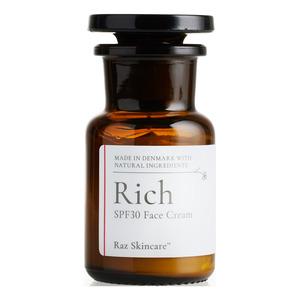 Raz Skincare Face Creme Spf30 Rich - Raz Skincare Hudpleje  - 5710751000505