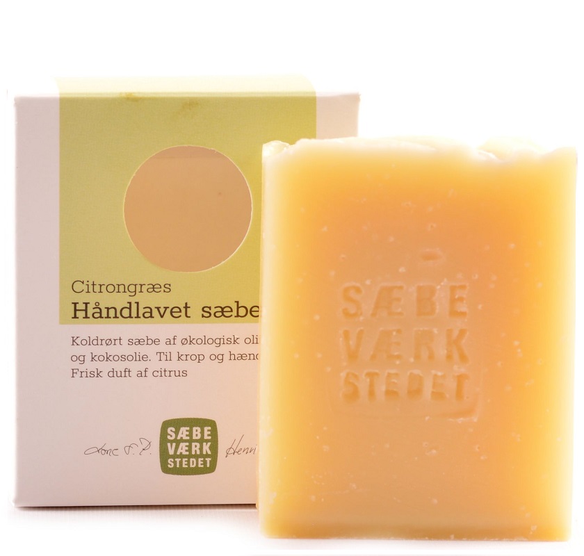 Sæbeværkstedet Håndlavet Sæbe Citrongræs - Hudpleje  - 5710148001214