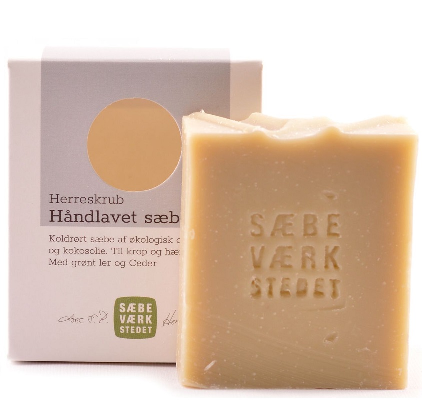 Sæbeværkstedet Håndlavet Sæbe Herreskrub - Hudpleje  - 5710148001092