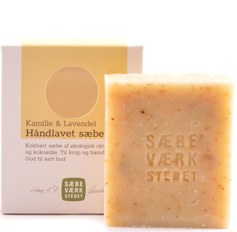 Sæbeværkstedet Håndlavet Sæbe Kamille & Lavendel - Hudpleje  - 5710148001207